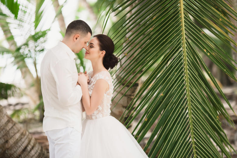 Свадьба на острове Саона в бирюзовом цвете Маши и Дениса – WedDesign | Свадьба в Доминикане