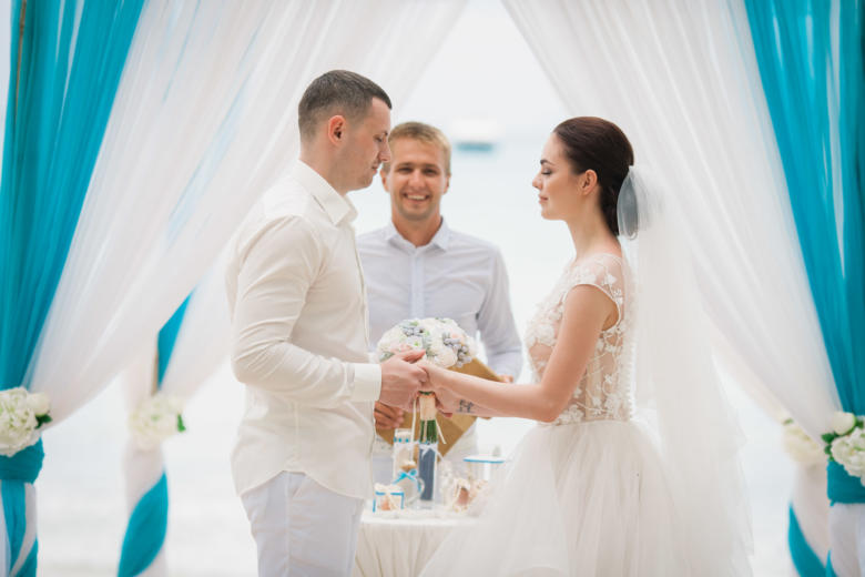 Свадьба на острове Саона в бирюзовом цвете Маши и Дениса – WedDesign | Свадьба в Доминикане