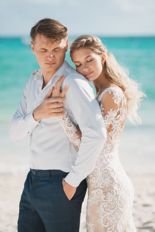 Свадьба в Доминикане на пляже «Баунти» с белым песком Дианы и Алексея | WedDesign – Свадьба в Доминикане