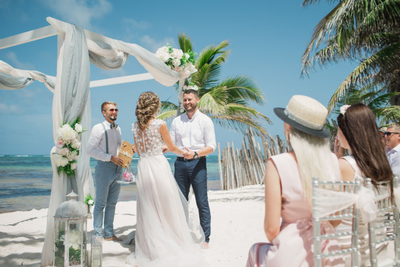 Свадьба в сером цвете с гостями в Доминиканcкой Республике-01 – WedDesign – Свадьба в Доминикане