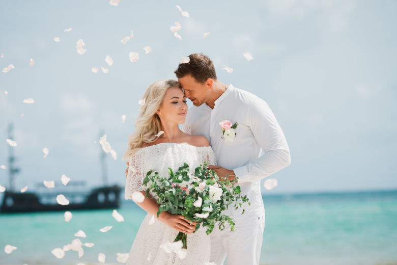 Свадебная церемония в стиле Бохо на пляже в Пунта-Кане – WedDesign – Свадьба в Доминикане