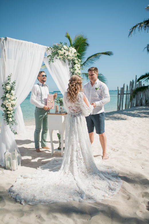 Свадьба в Доминикане Яны Матвейко и Артёма Матрёнина
