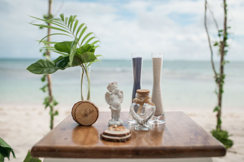 Тропическая свадьба в Доминикане на приватном пляже Дианы и Стаса